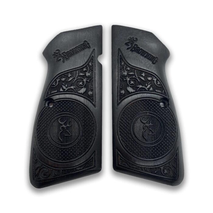 Classic Scroll And Wildlife Beechwood Grip