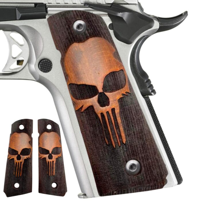Phantom Skull Grip : Superior Comfort And Style For 1911 Owners