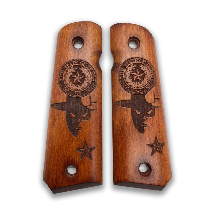Lone Star Pride : Elevate Your 1911 With Premium Beechwood Grip