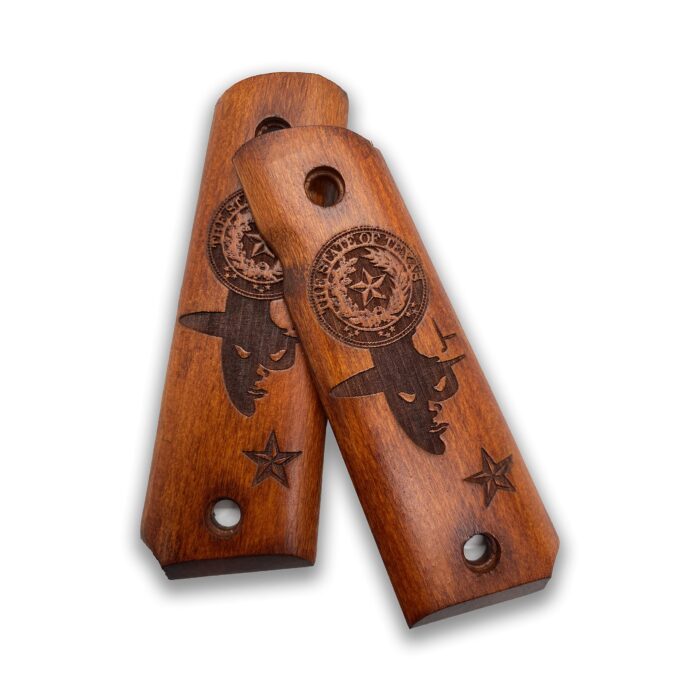 Lone Star Pride : Elevate Your 1911 With Premium Beechwood Grip - Image 2