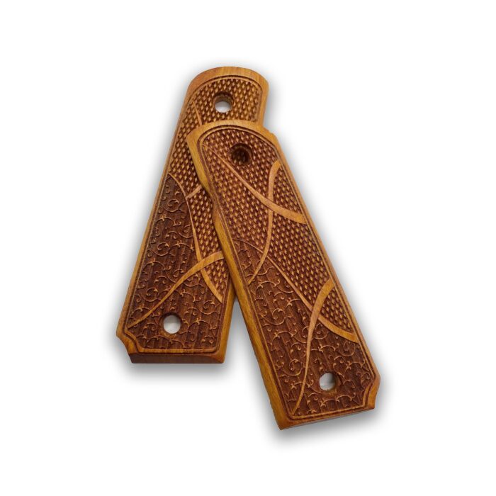 Full Size 1911 (Government/Commander) Walnut Pistol Grip Handmade From Walnut Wood Ars.29