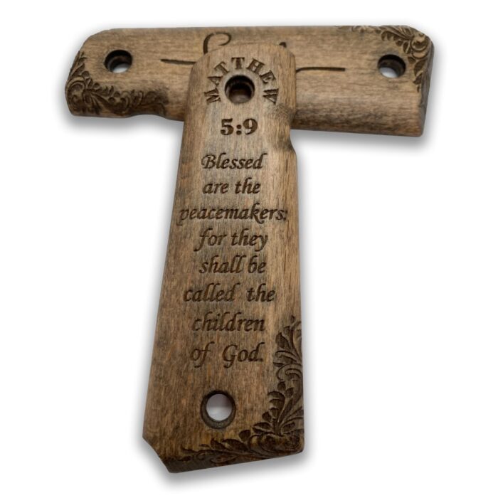 Beech Wood 1911 Grips - Filigree Pattern - Image 3