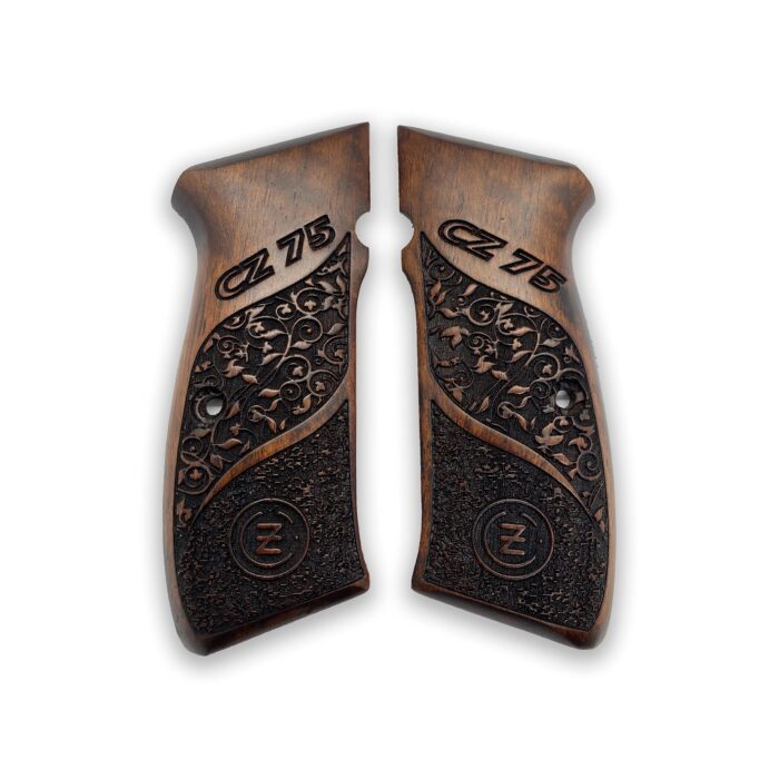 Ornate Floral With Stippled Emblem And Branding