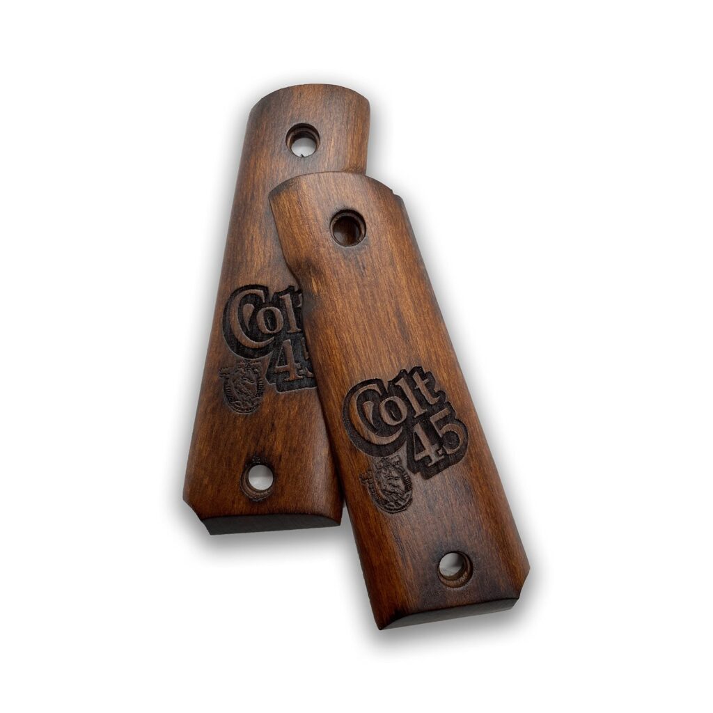 Full Size 1911 (Government/Commander) Walnut Pistol Grip Handmade from Walnut Wood Ars.28