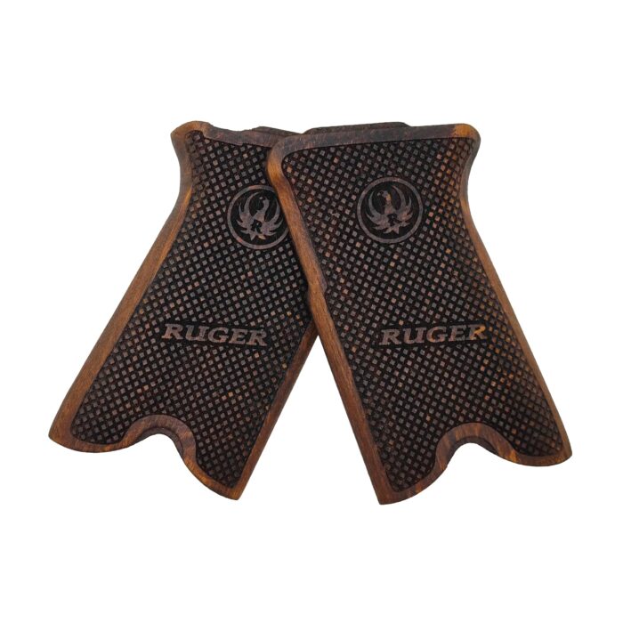 P91 Wooden Pistol Grip Handmade (Enraved Logo Walnut | Original Series)