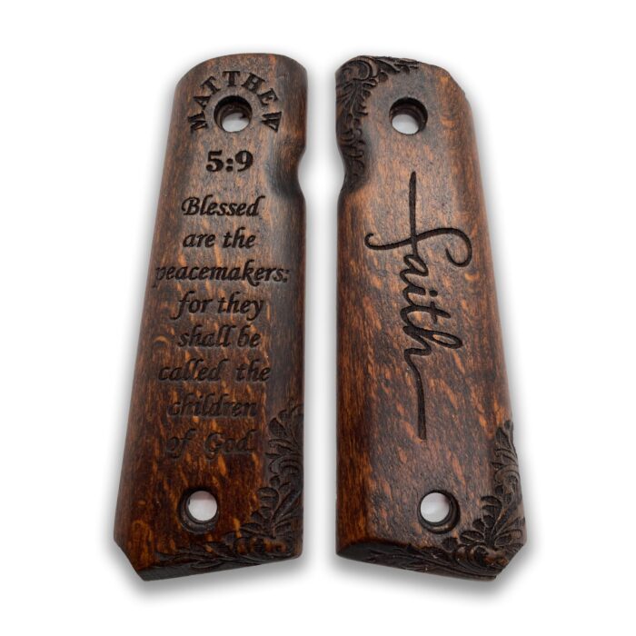 Scrollwork And Inspirational Text