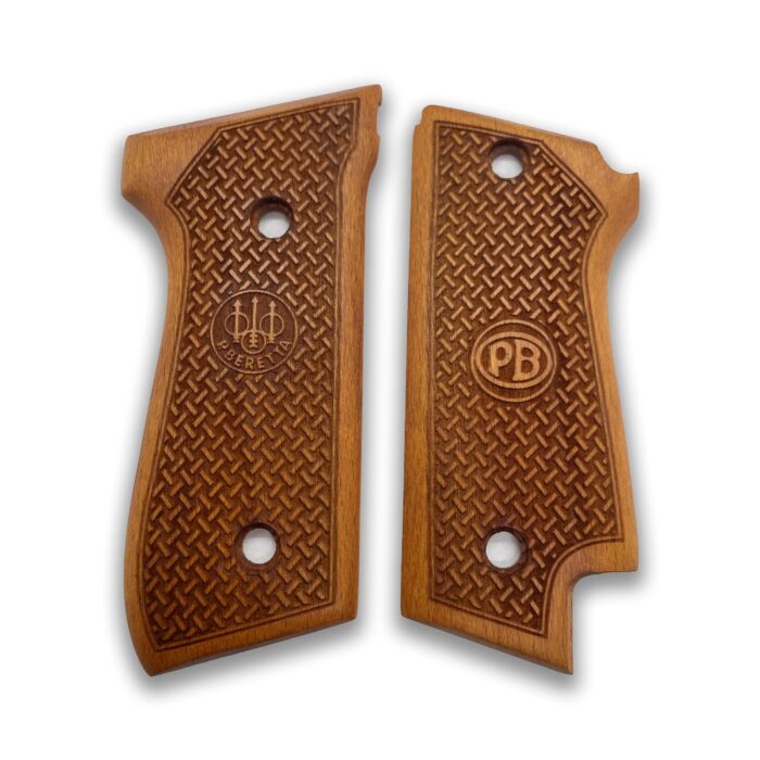 Classic Herringbone Grip For Beretta 92S Rare : Elegance Meets Precision