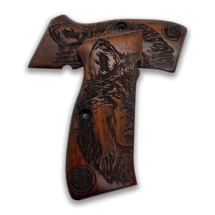 Wolf Spirit Grip : Elevate Your 1911 With Premium Beechwood - Image 3