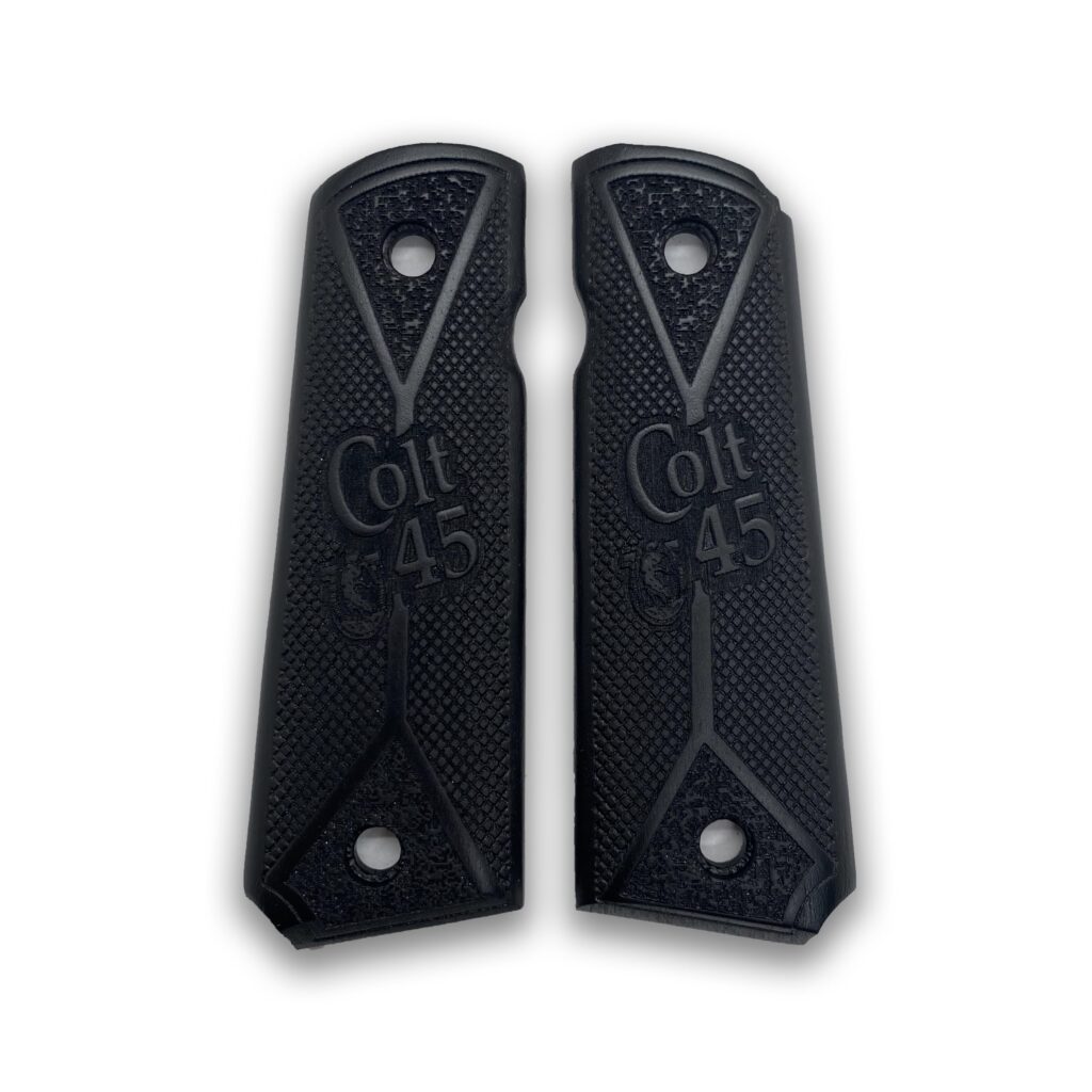 1911 Diamondwood Colt Grips with Textured Finish
