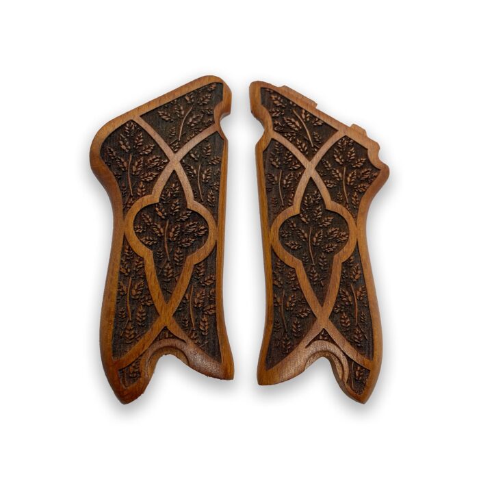Classic Fleur Series - Luger P08 Grip With Superior Beechwood Elegance