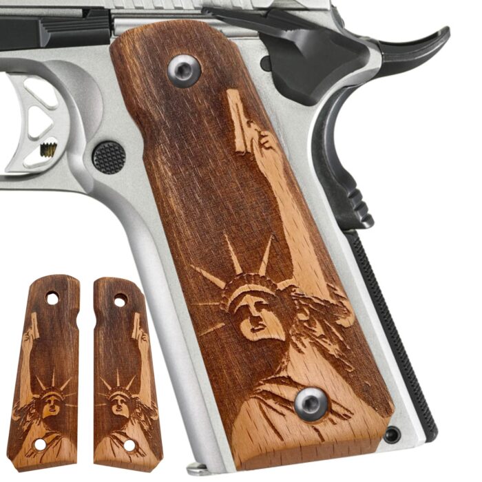 Liberty Series Lady Liberty Beechwood Grip : Superior Craftsmanship And Style