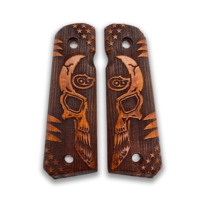 Patriot Eagle Series : The Ultimate Beechwood Grip For 1911 Owners