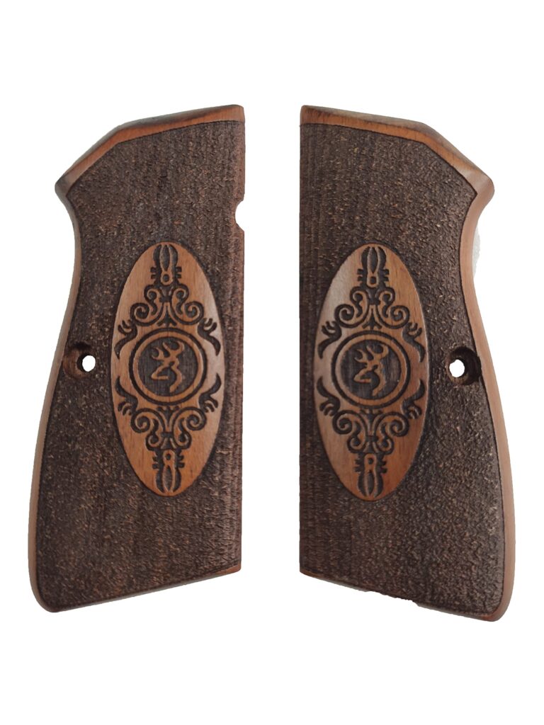 Ornate Deer Emblem and Stippling