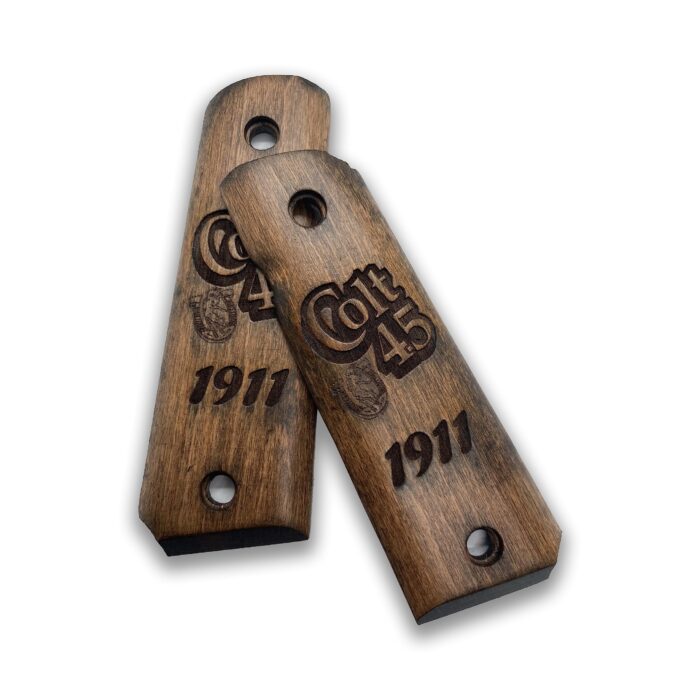 Full Size 1911 (Government/Commander) Walnut Pistol Grip Handmade From Walnut Wood Ars.12