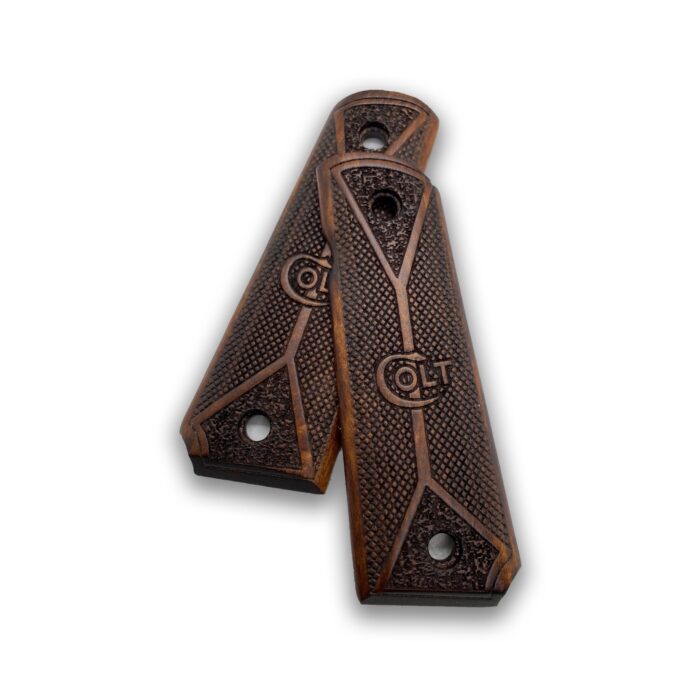 Hexagon And Pebble Grip For 1911 : Superior Craftsmanship And Style - Image 2