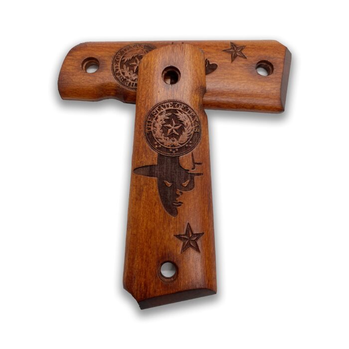Lone Star Pride : Elevate Your 1911 With Premium Beechwood Grip - Image 3