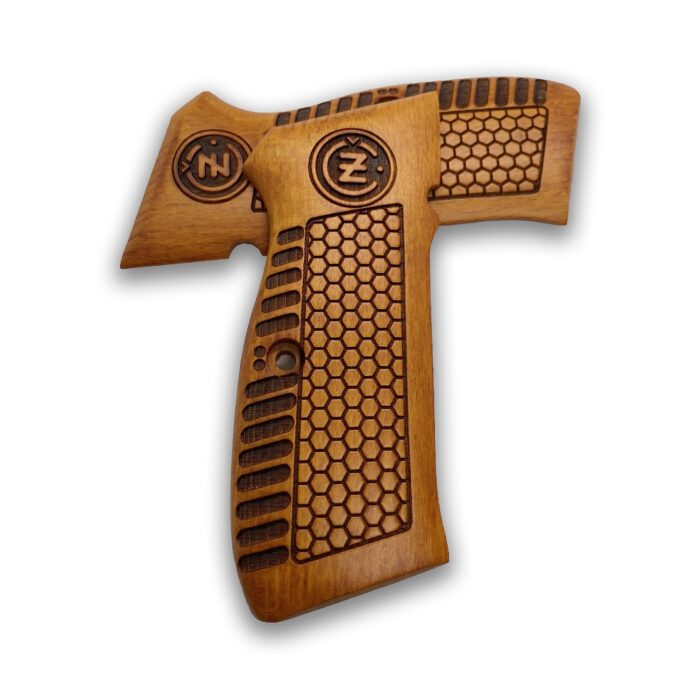 Honeycomb Grip Beechwood : The Ultimate Upgrade For 1911 - Image 3