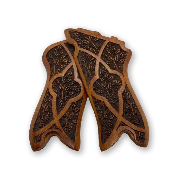 Classic Fleur Series - Luger P08 Grip With Superior Beechwood Elegance - Image 2