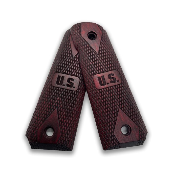 Commander Series : Superior Beechwood Grips For U.s. Service 1911 - Image 4