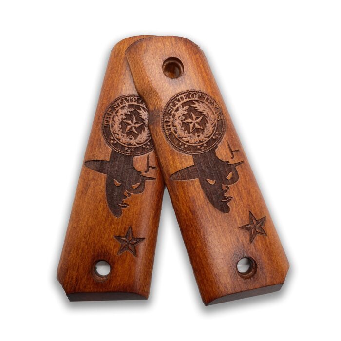 Lone Star Pride : Elevate Your 1911 With Premium Beechwood Grip - Image 4