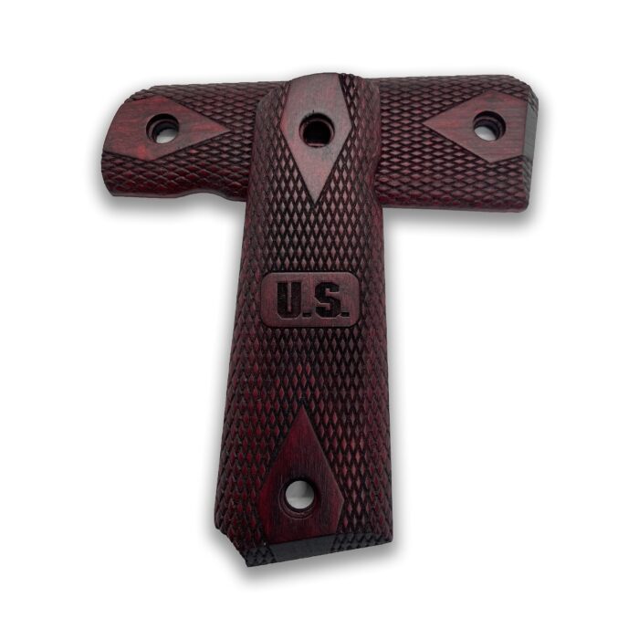 Commander Series : Superior Beechwood Grips For U.s. Service 1911 - Image 3