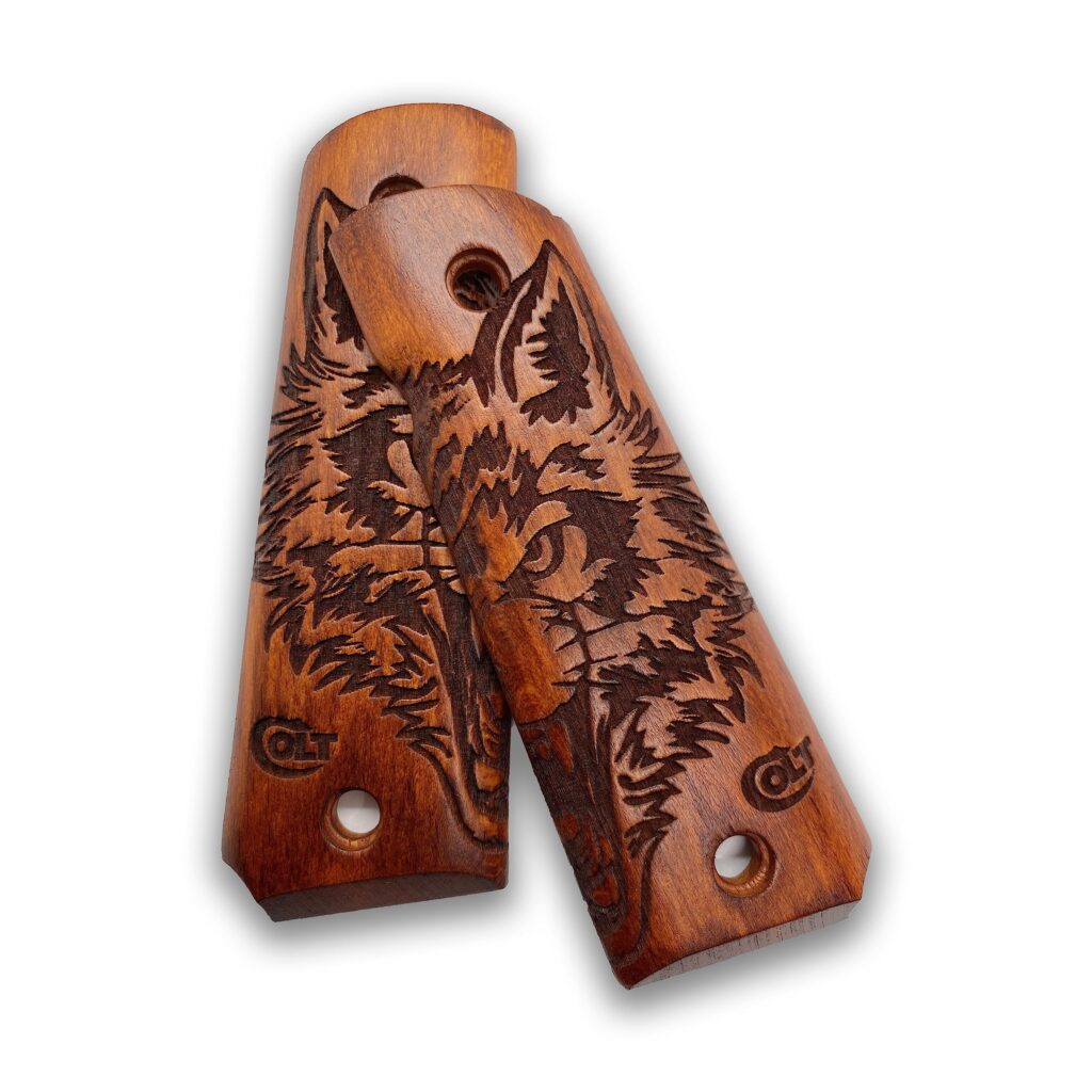Full Size 1911 (Government/Commander) Walnut Pistol Grip Handmade from Walnut Wood Ars.13
