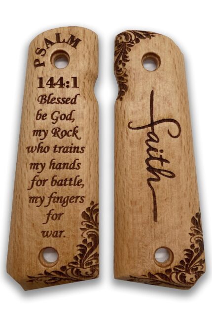 Floral Scrollwork with Psalm