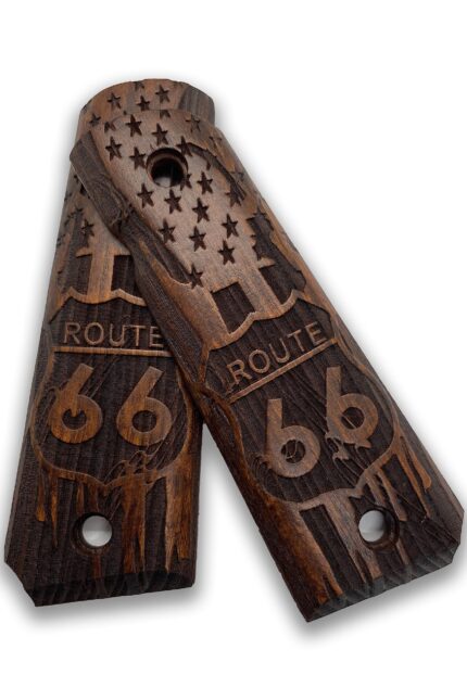Full Size 1911 (Government/Commander) Walnut Pistol Grip Handmade from Walnut Wood Ars.06