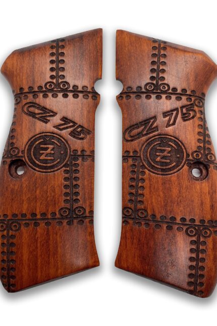 Classic Crest Wooden Grip - Luxurious Beechwood Finish for 1911