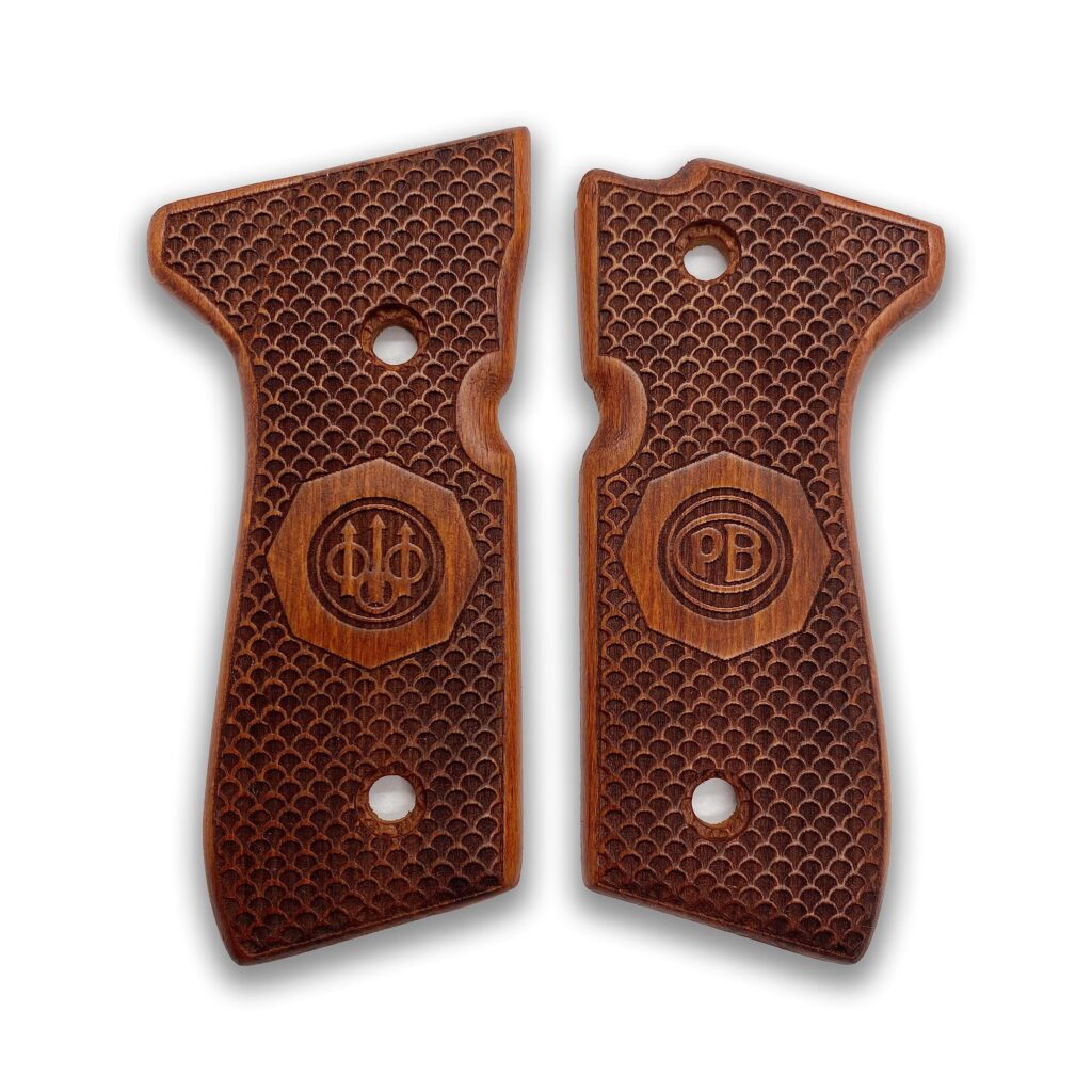 Honeycomb Wooden Grip – Superior Comfort and Control for Your 92 FS