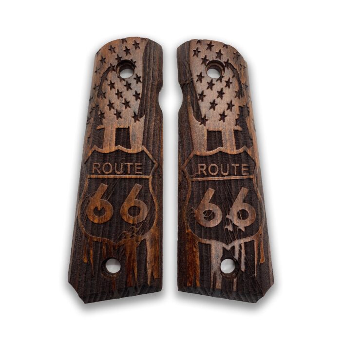 Americana Series - Route 66 Beechwood Grips