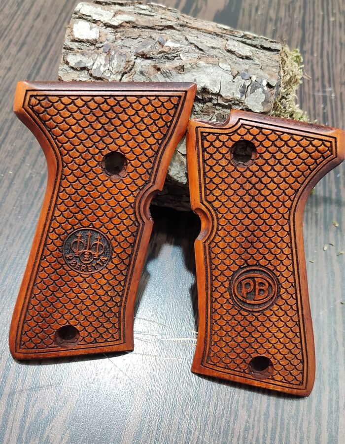 Classic Scales Grip For Beretta Compact : Unparalleled Style And Comfort - Image 2