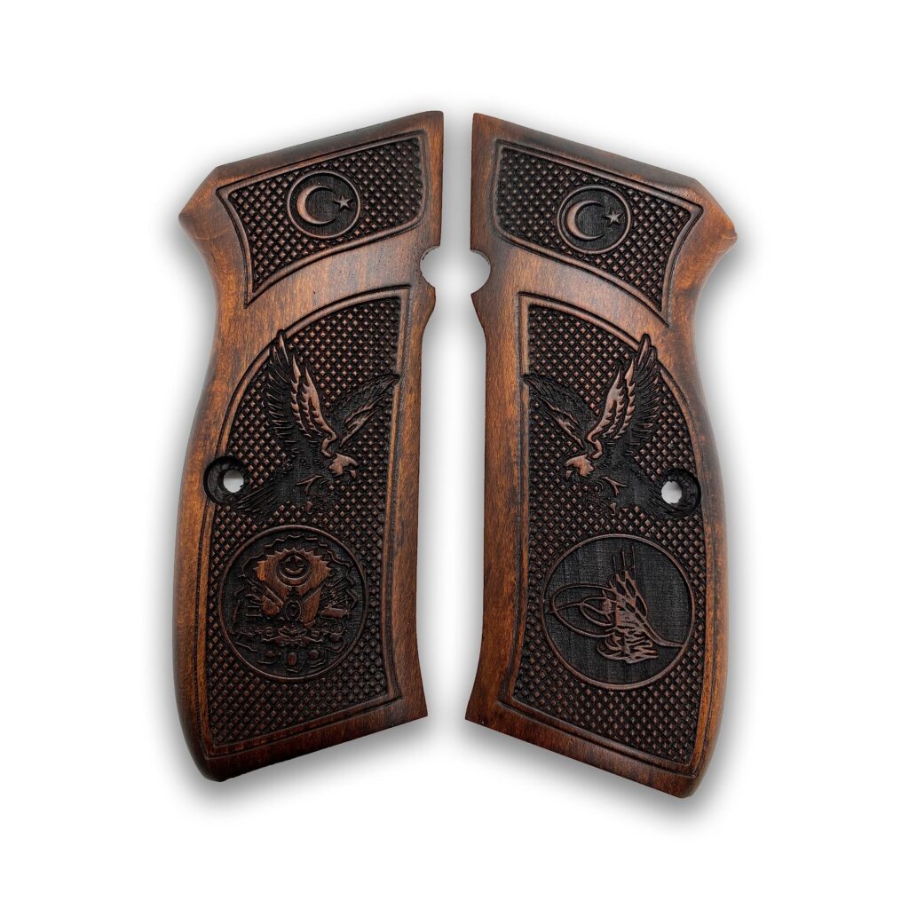 Bird Emblems with Stippled Background