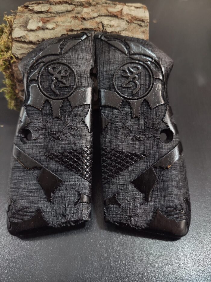 Leaves &Amp; Crosshatch Pattern