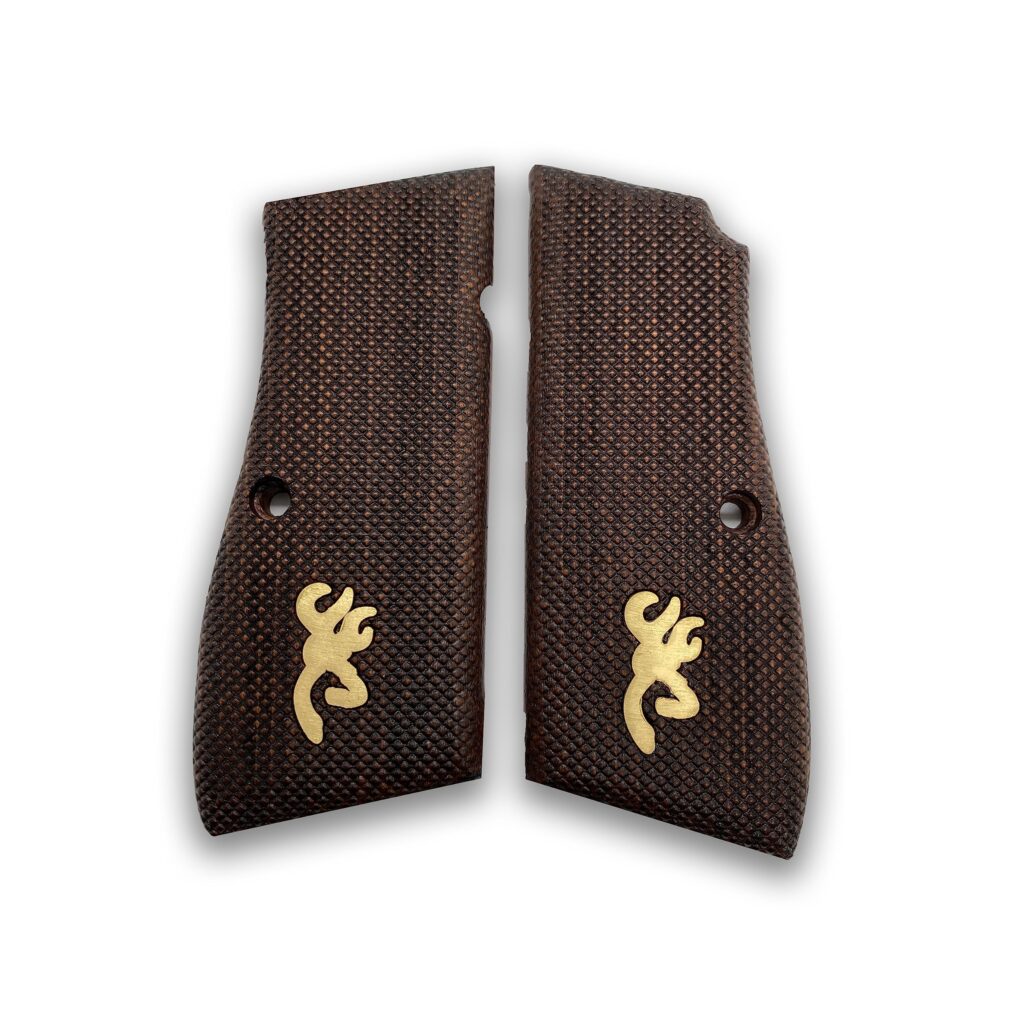 Leaping Stag Beechwood Grips