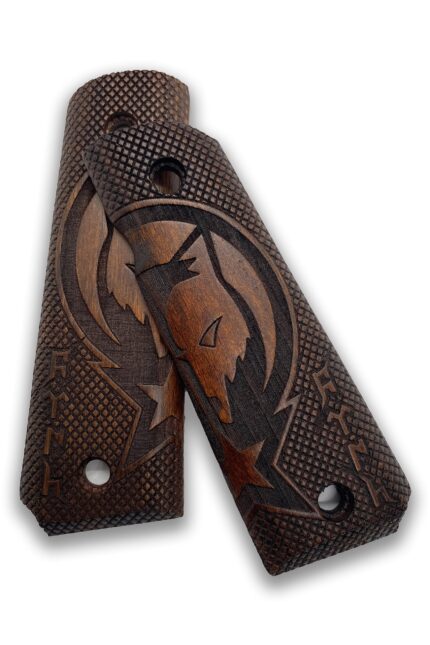 Full Size 1911 (Government/Commander) Walnut Pistol Grip Handmade from Walnut Wood Ars.10