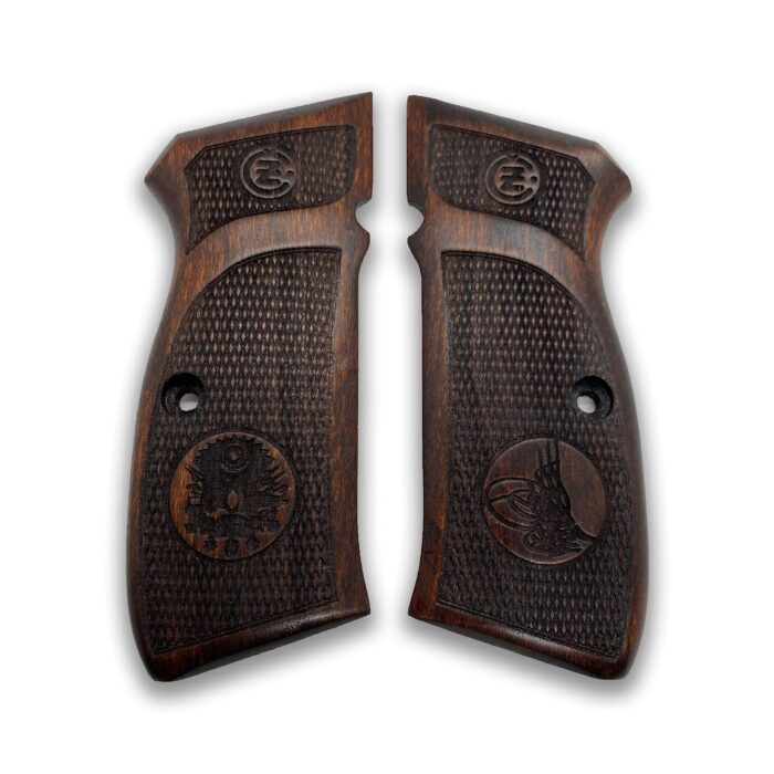 Fine Grid Pattern With Emblems