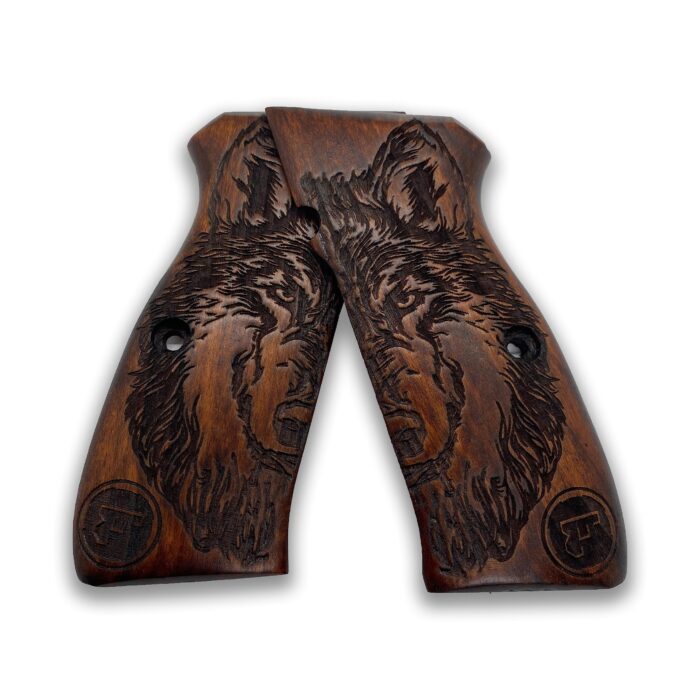 Wolf Spirit Grip : Elevate Your 1911 With Premium Beechwood - Image 4