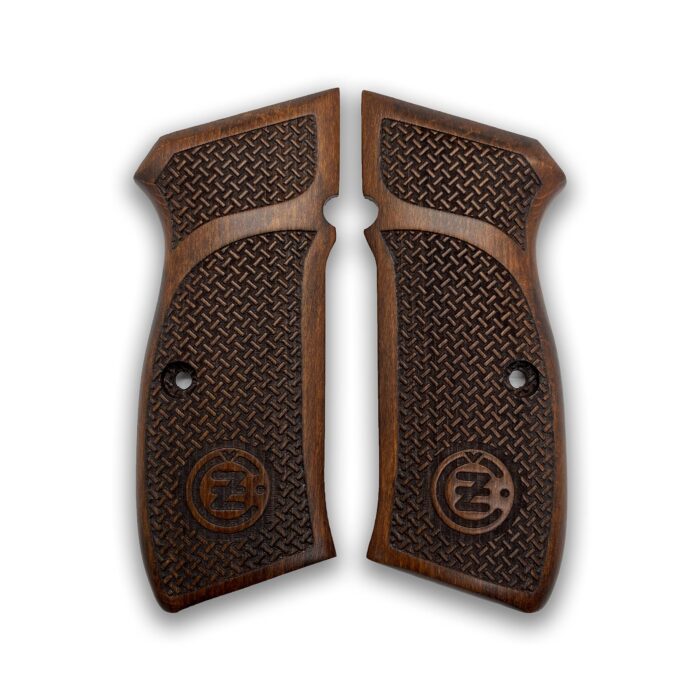 Textured Diamond Pattern With Emblem