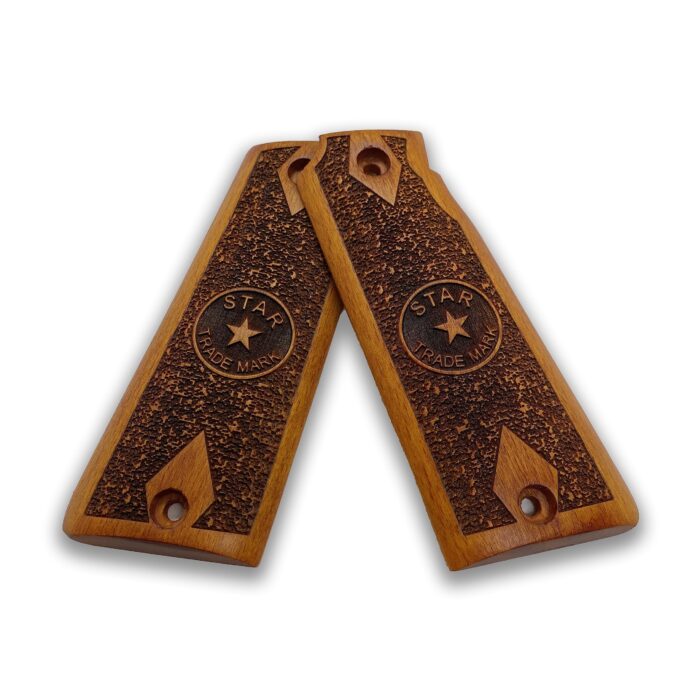 Pistola Star Handmade From Walnut Wood Ars.07