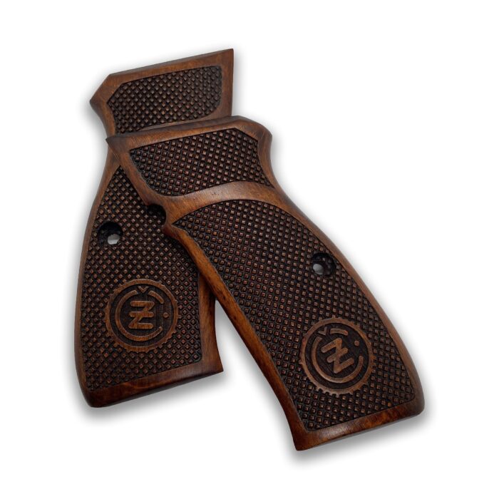 Diamondback Traction Wooden Grip : Superior Beechwood Craftsmanship For 1911 - Image 2