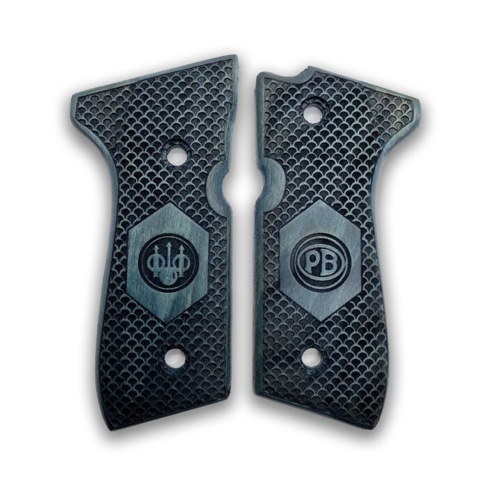 Hex Pattern Wooden Grip