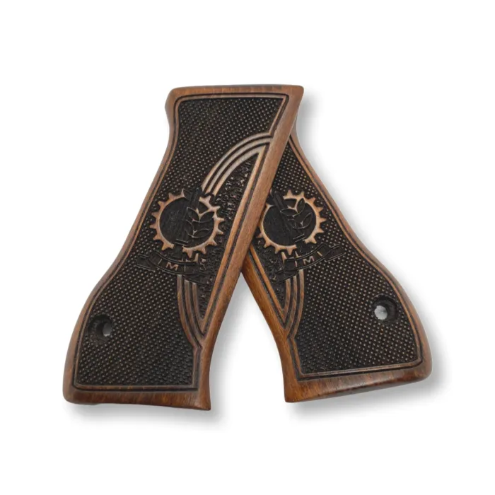 Jericho 941 Walnut Grips - Classic Style, Precision Performance, Timeless Appeal - Image 4