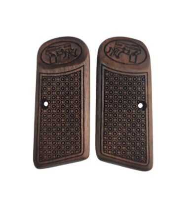 Medallion &Amp;Amp; Cobblestone Beechwood Grip For Browning Fn Series - 1922
