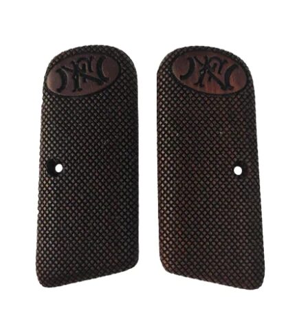 Diamondback &Amp;Amp; Monogram Beechwood Grips - Textured Comfort Meets Classic Elegance