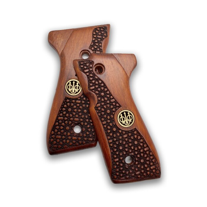 Diamond Plate Wooden Grip – Superior Comfort And Control For Your 92 Fs - Image 6