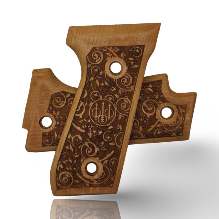Ornamental Flourish Grip For Beretta 92S Classic : Transform Your Firearm With Style - Image 5