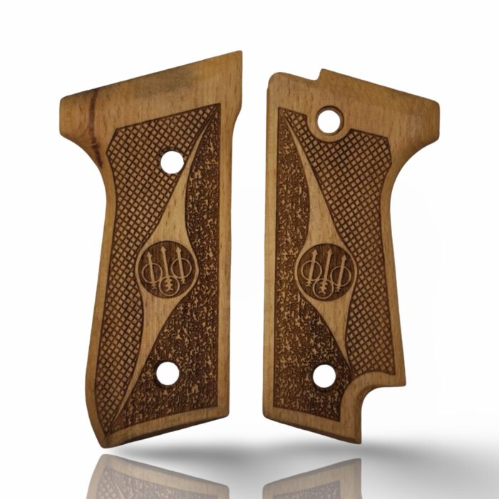Dual Texture Grip For Beretta 92S Classic : Superior Functionality With A Touch Of Elegance - Image 1