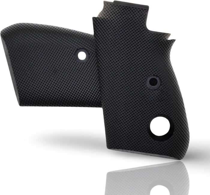 Zib Grips Aggressive Checkered Polymer Series Pistol Grips Compatible With, 1911 &Amp; Clones, Beretta, Sig Sauer, Cz, Browning And More Than 50 Pistols (Beretta 70 70S 71)  Sports &Amp; Outdoors - Image 8