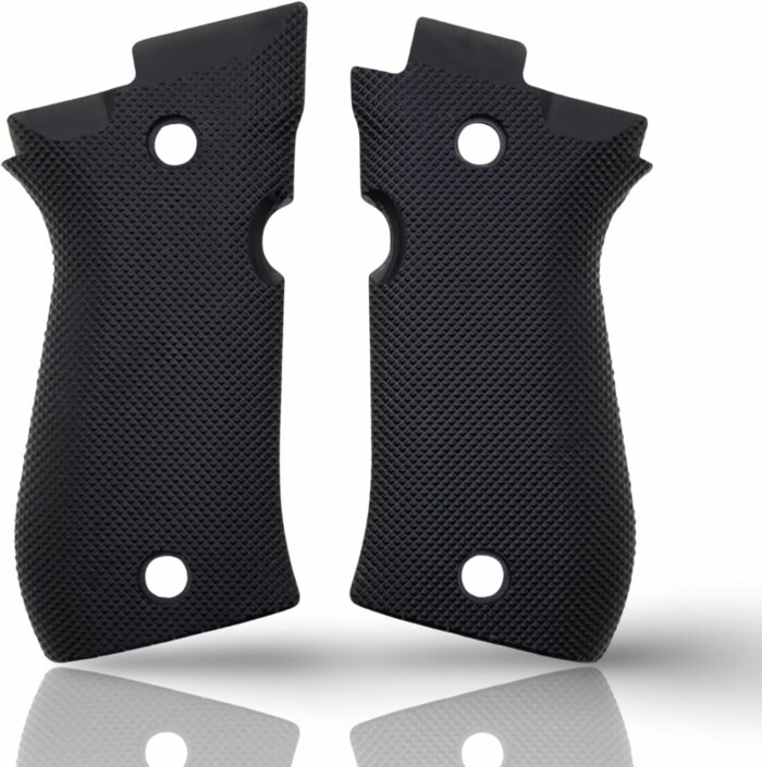 Zib Grips Aggressive Checkered Polymer Series Pistol Grips Compatible With, 1911 &Amp; Clones, Beretta, Sig Sauer, Cz, Browning And More Than 50 Pistols (Beretta 70 70S 71)  Sports &Amp; Outdoors - Image 12